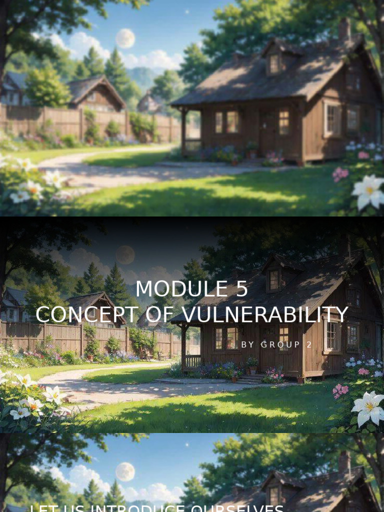 Understanding Vulnerability in Disasters | PDF | Vulnerability