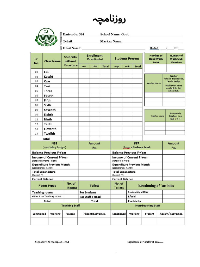 Roznamcha | PDF
