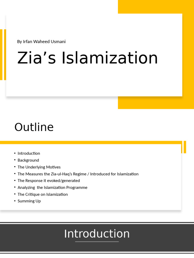 Zia-ul-Haq's Islamization Policies Explained | PDF | Muhammad Zia Ul ...
