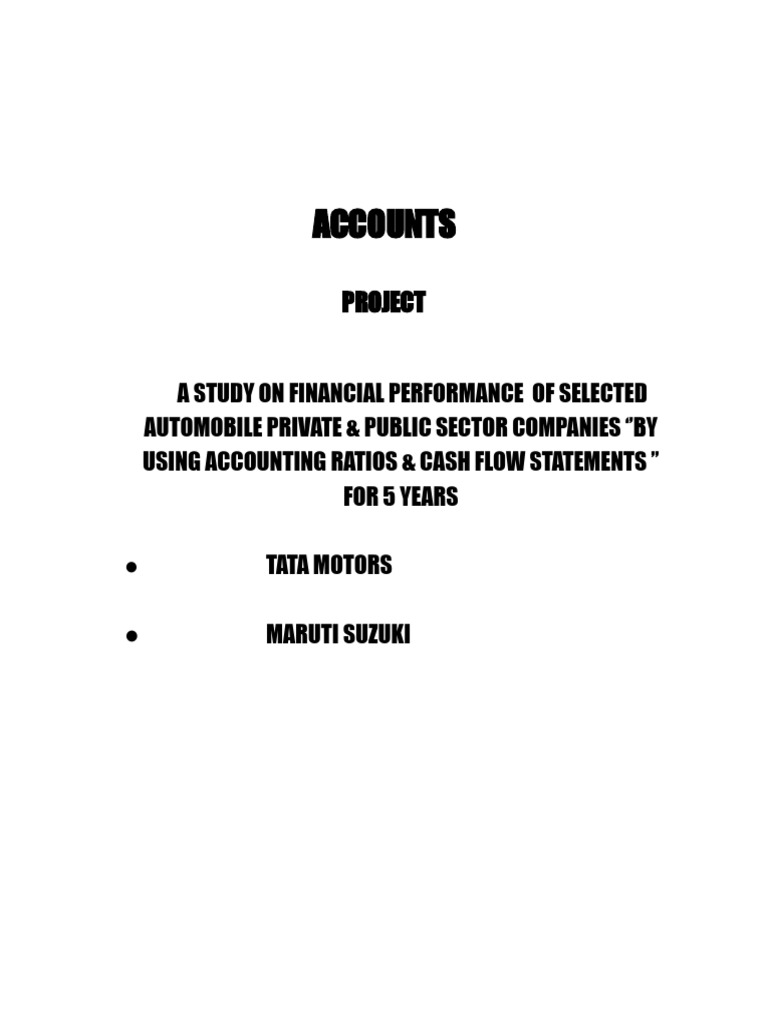 ACCOUNTS | PDF | Investing | Electric Vehicle