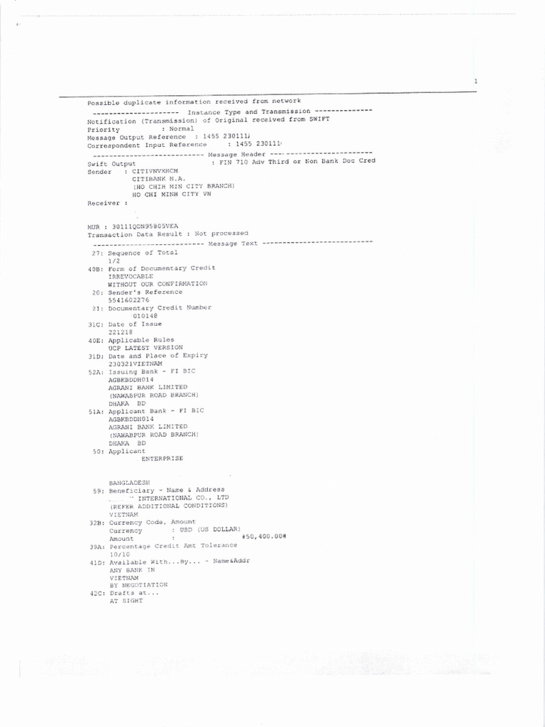 Bo Hs LC 1 | PDF