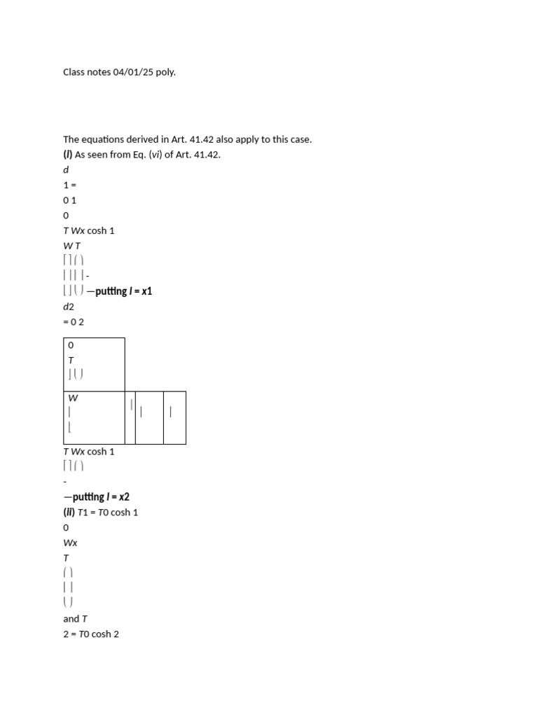 Class Notes 04 | PDF