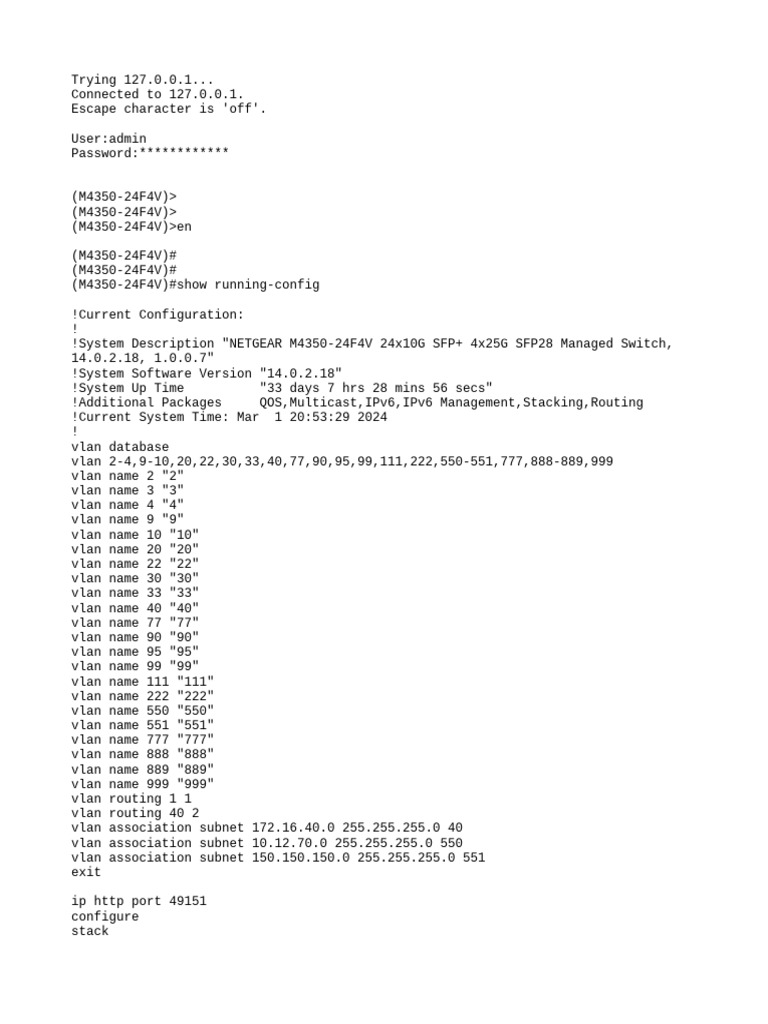 IPv6 Configuration on NETGEAR Switch | PDF | Network Protocols ...