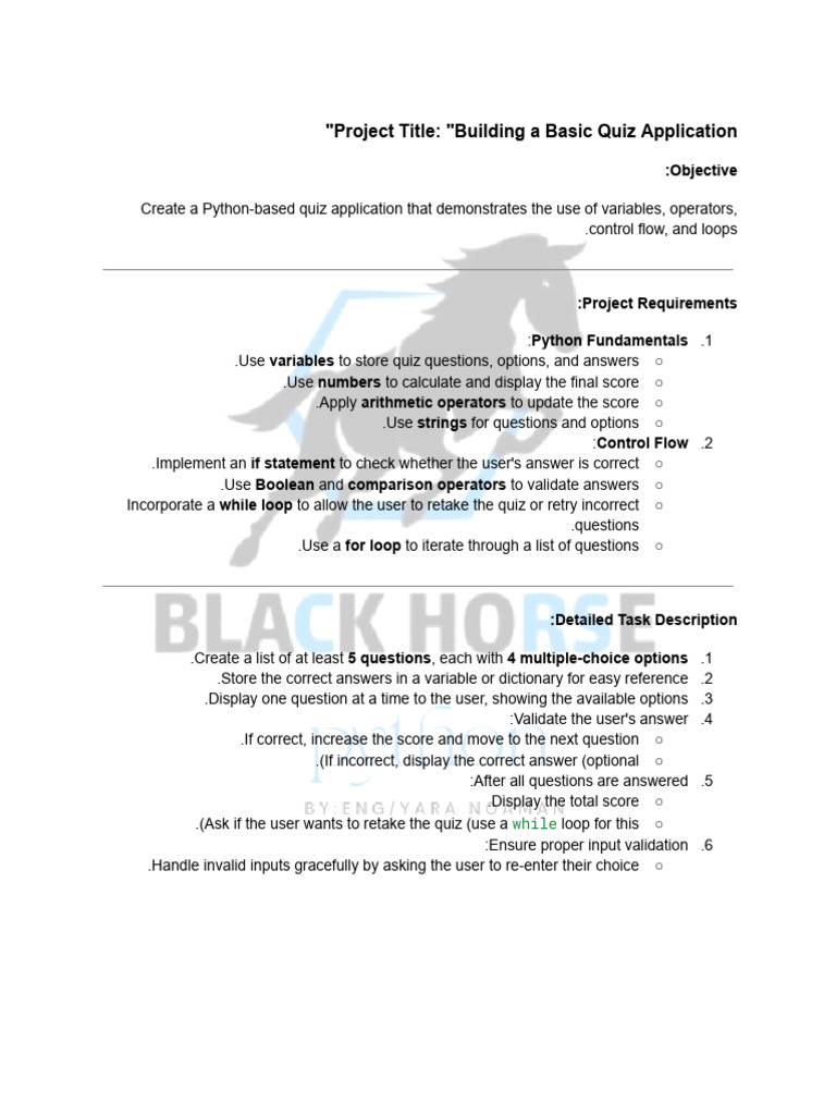 Basic Python Quiz Application Guide | PDF | Control Flow | Computer ...