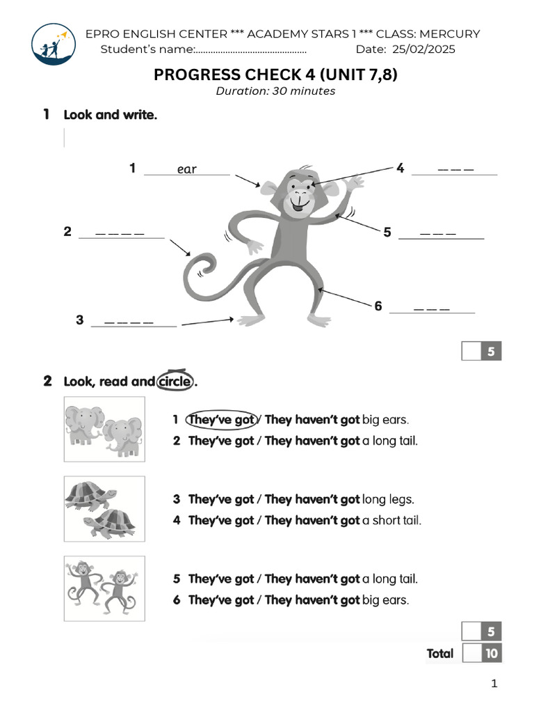 Progress Check 4 (Aca1) | PDF
