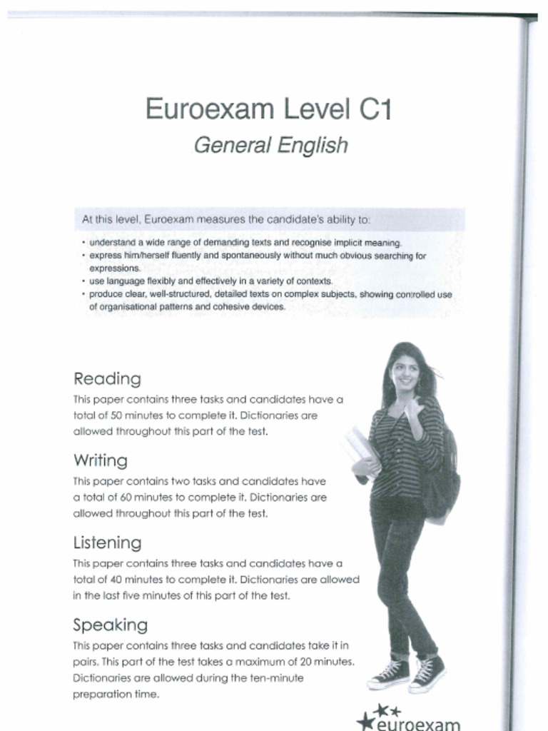 The Euroexam Test Book level C1 (1) | PDF