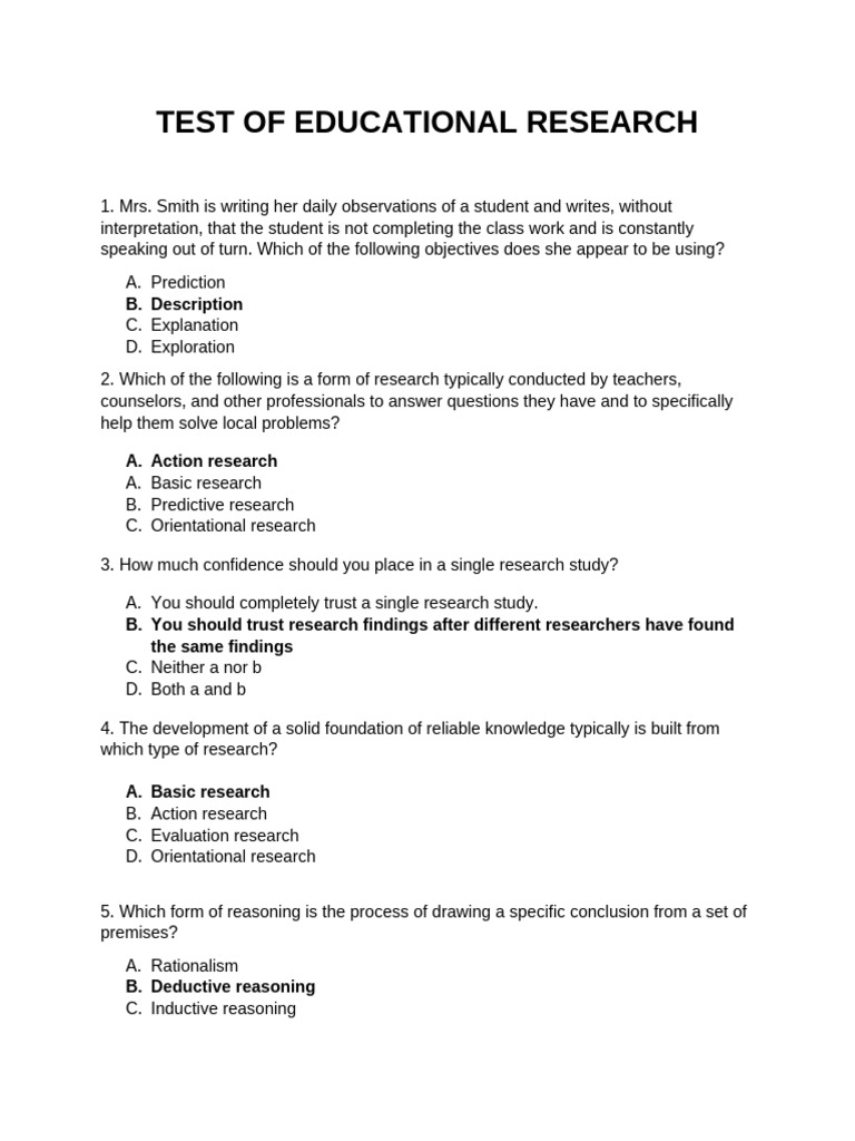 Educational Research Methodologies Explained | PDF | Sampling ...