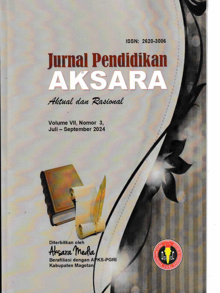 Jurnal Pendidikan Aksara Volume 7 No 3 | PDF