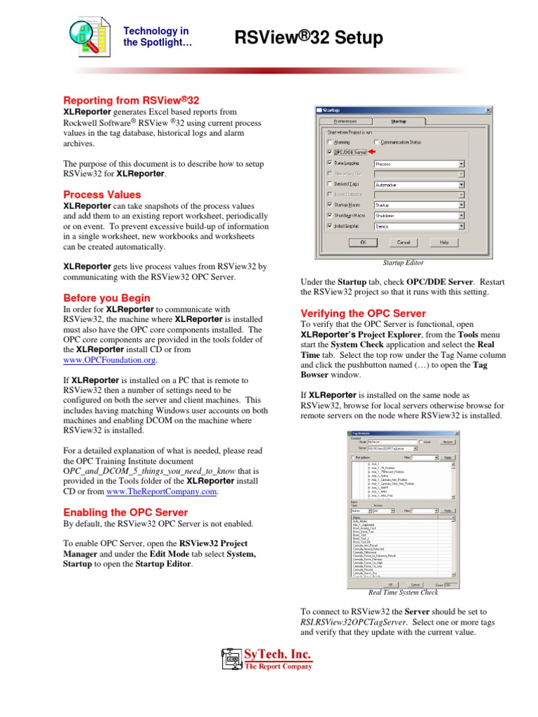 Tech RSView32 | PDF | Microsoft Access | Databases