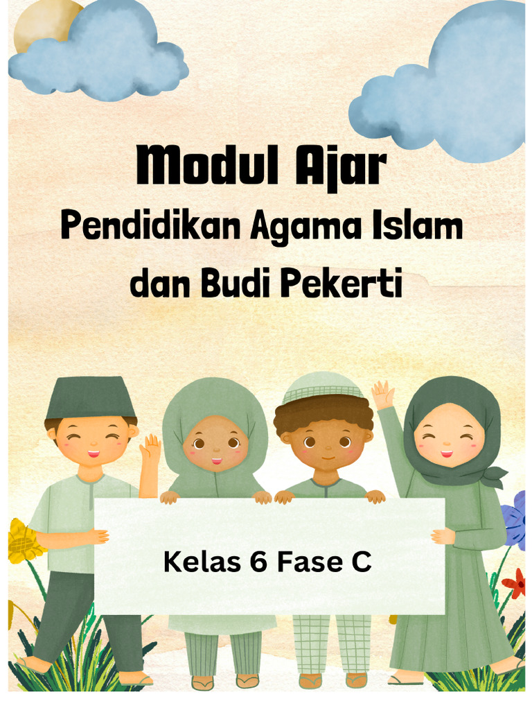 Modul Ajar PAI Kelas VI SD 2024 | PDF