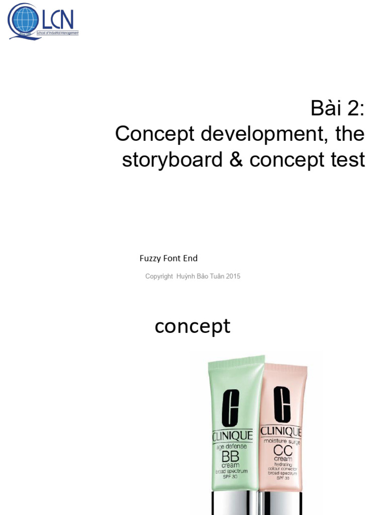 Lec 2 - Product Innovation - Developing Concept and Testing | PDF
