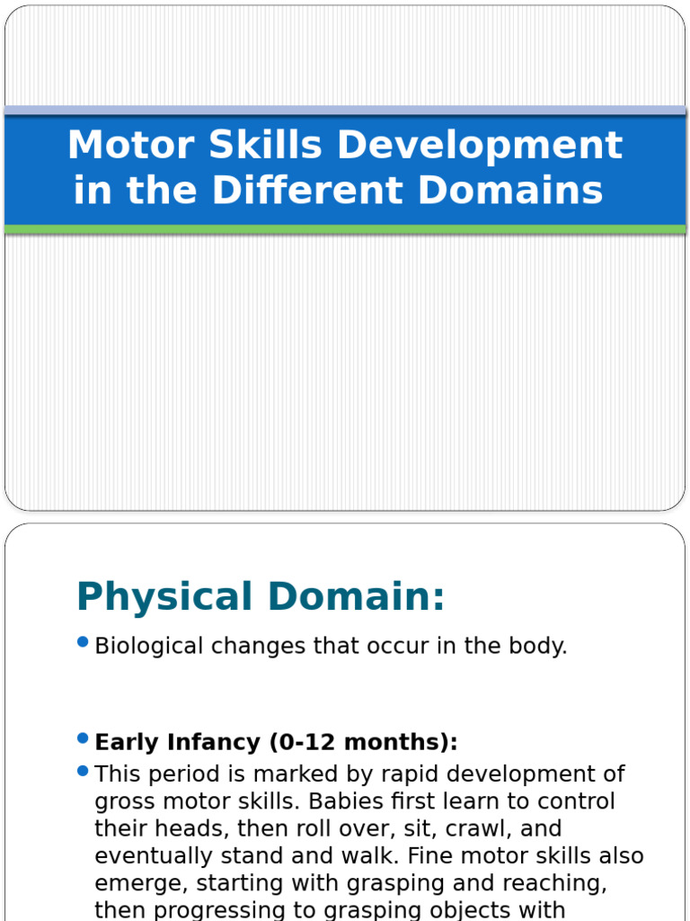Gross Motor Skills Development Milestones | PDF | Cognition | Cognitive ...