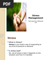 Understanding Stress and Its Management | PDF | Stress Management ...