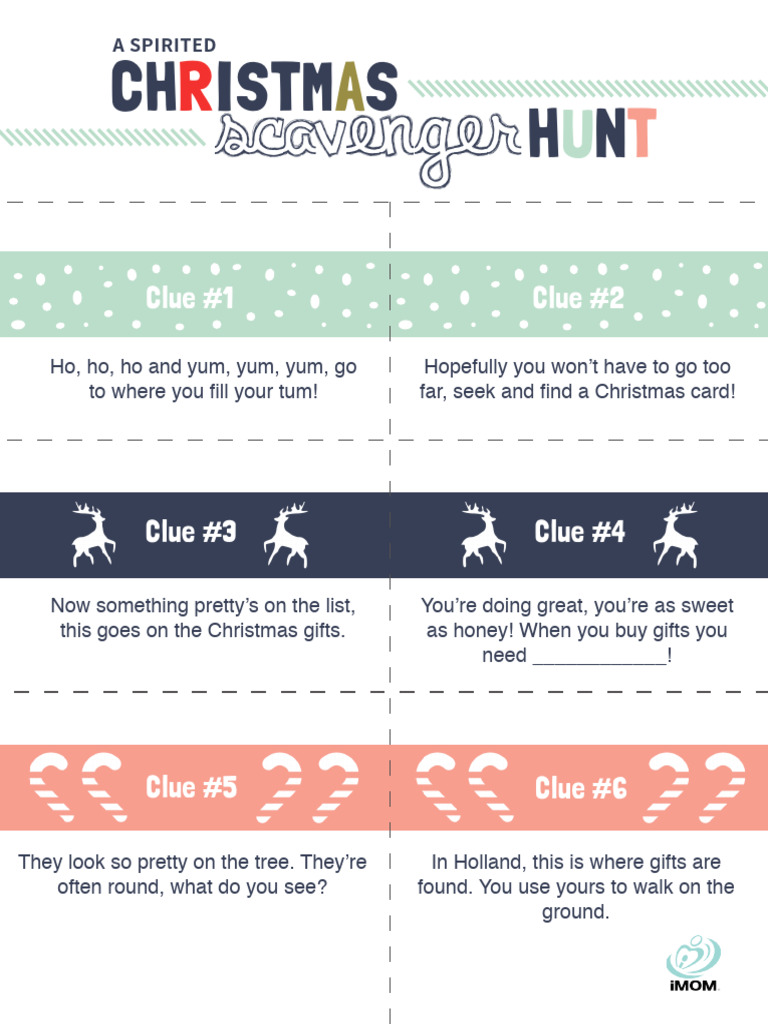 imom-christmas-scavenger-hunt | PDF