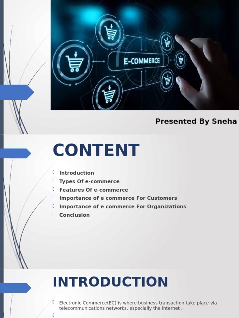 E Commerce | PDF