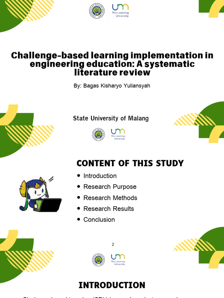 Challenge-Based Learning Implementation in Engineering Education A ...