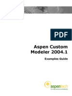 Aspen Custom Modeler