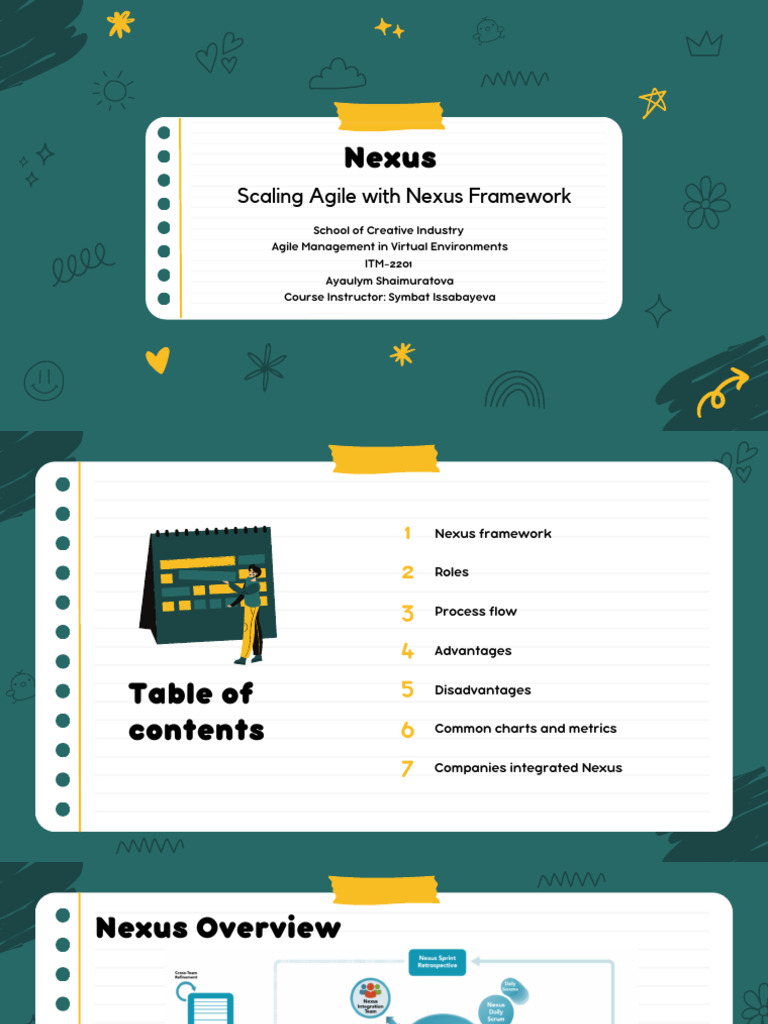 Scaling Scrum with Nexus Framework | PDF | Scrum (Software Development ...