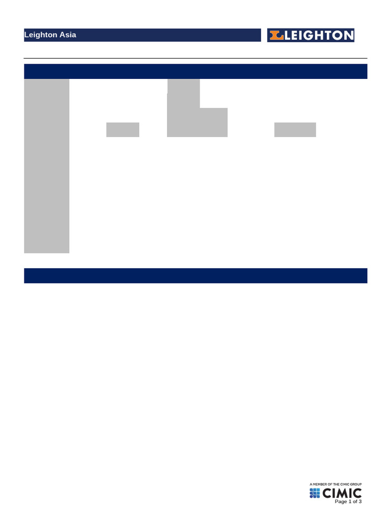 ESSW Isolation Work Permit Details | PDF | Safety