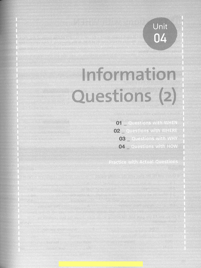 Where When Why | PDF