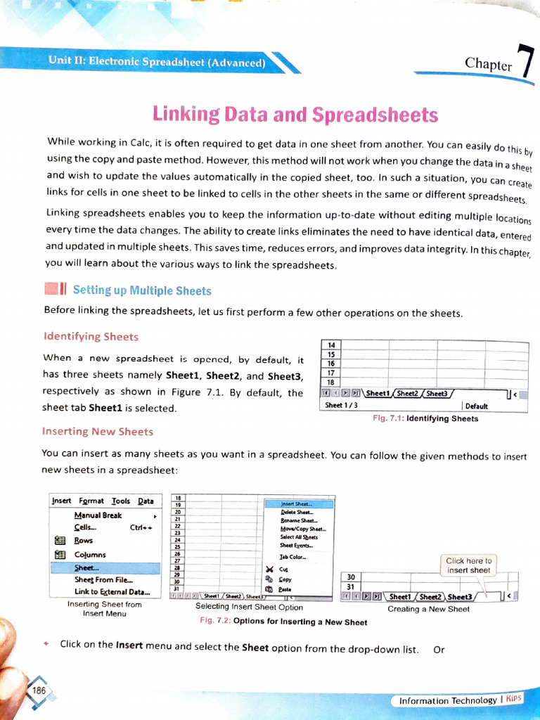 Linking Data in Calc Spreadsheets | PDF | Hyperlink | Spreadsheet