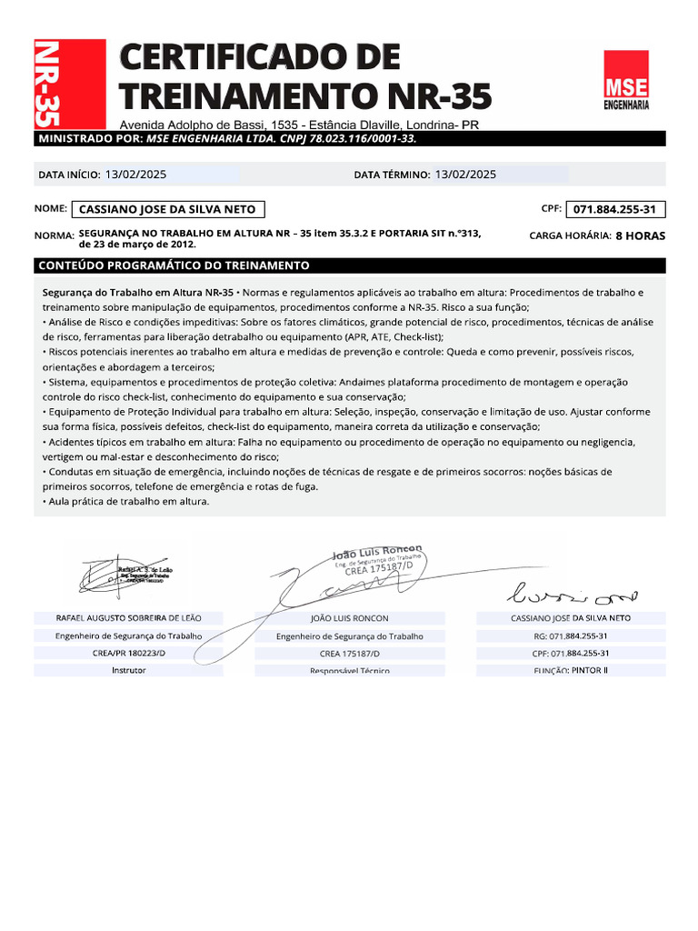 Documento Assinado Eletronicamente - ZapSign | PDF | Programas ...