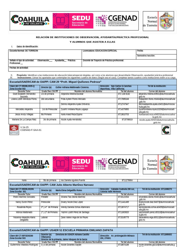 Copia de Copia de DOC-20250224-WA0005 | PDF | Etapas educativas