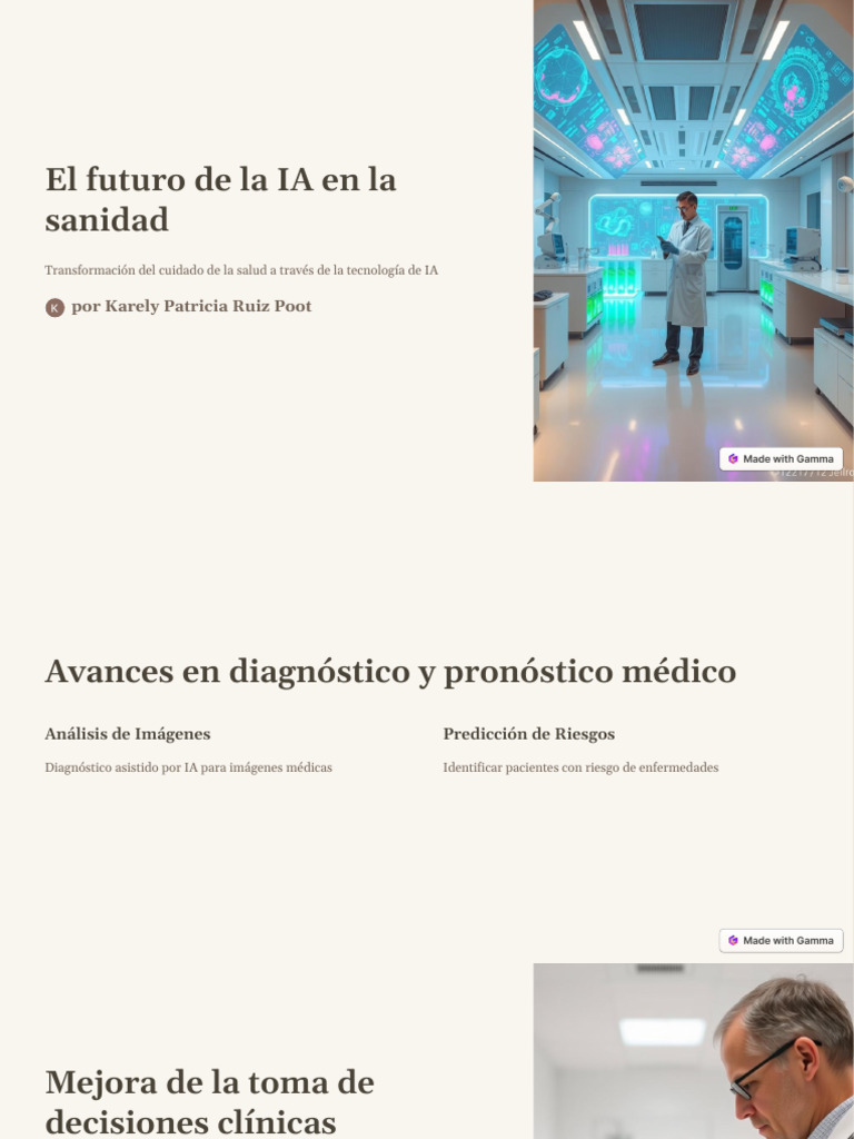 IA en la Sanidad: Transformación y Retos | PDF | Inteligencia ...