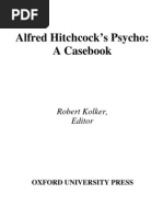 Alfred Hitchcock 039 S Psycho A Casebook Casebooks In - 