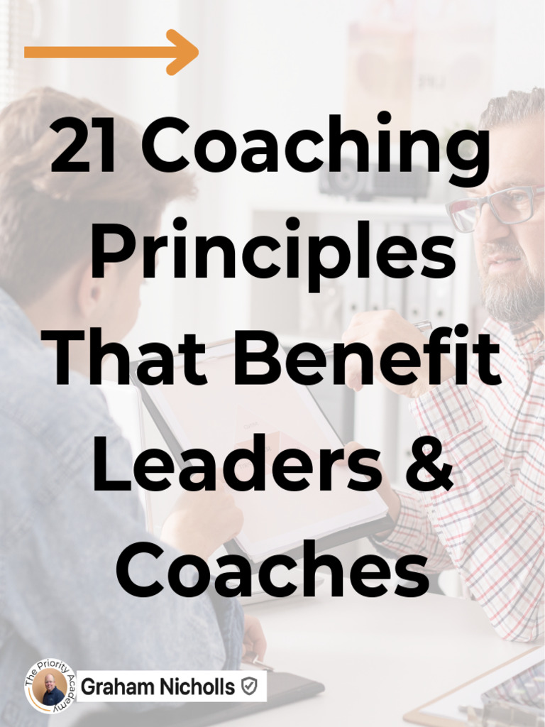 21 Principles That Benefit Leaders and Coaches 1729161496 | PDF ...