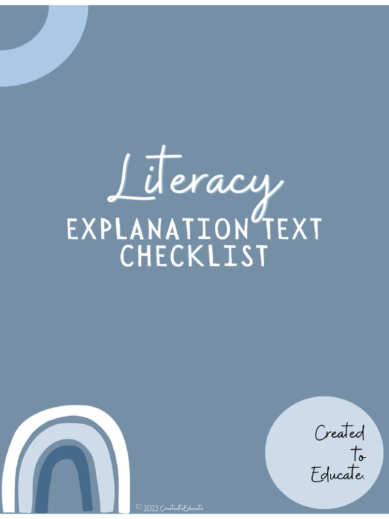 Writing Task Checklist Guide | PDF