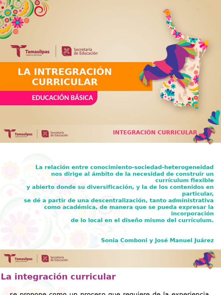 Integración Curricular en Educación Básica | PDF | Plan de estudios ...