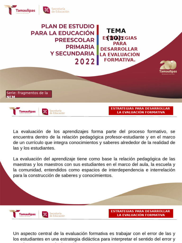 Estrategias de Evaluación Formativa | PDF | Evaluación | Aprendizaje