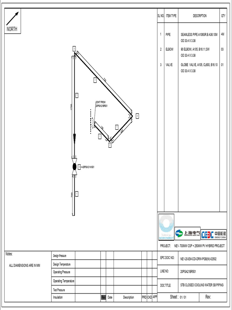 Pipe Isometric Drawing Specifications | PDF | Home Appliance | Equipment