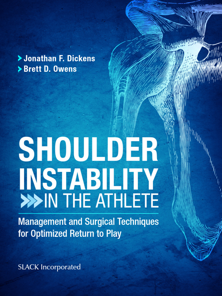 Shoulder Instability: in The Athlete | PDF | Orthopedic Surgery ...