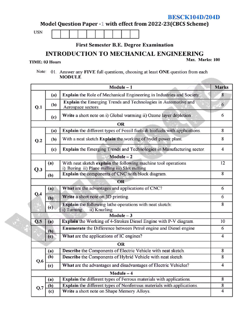 BESCK104D 204D Model Set 2 Paper | PDF