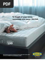 IKEA PG Mattresses 2010 Great Britian - English