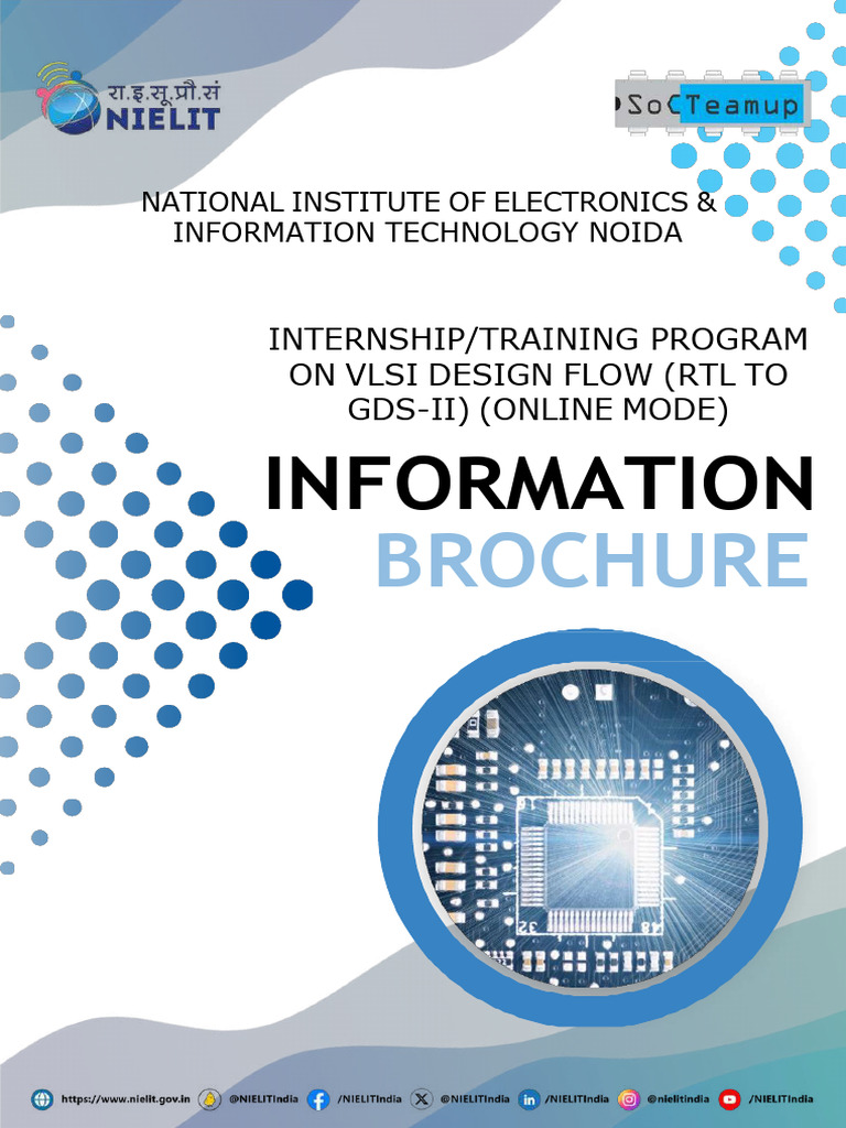 VLSI Design Flow Internship Program | PDF | Logic Synthesis | Hardware ...