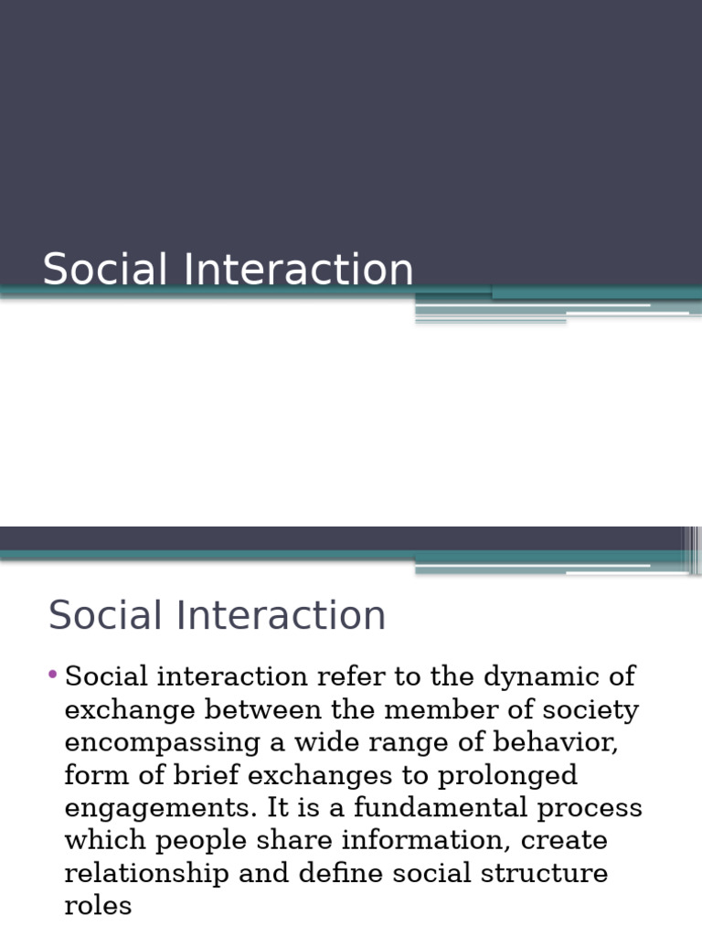 Types of Social Interaction Explained | PDF | Conformity | Power ...