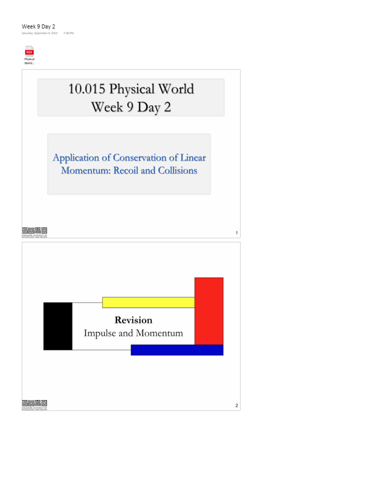 Week 9 Day 2 | PDF