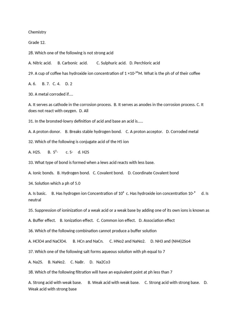 Chemistry 2 Pdf