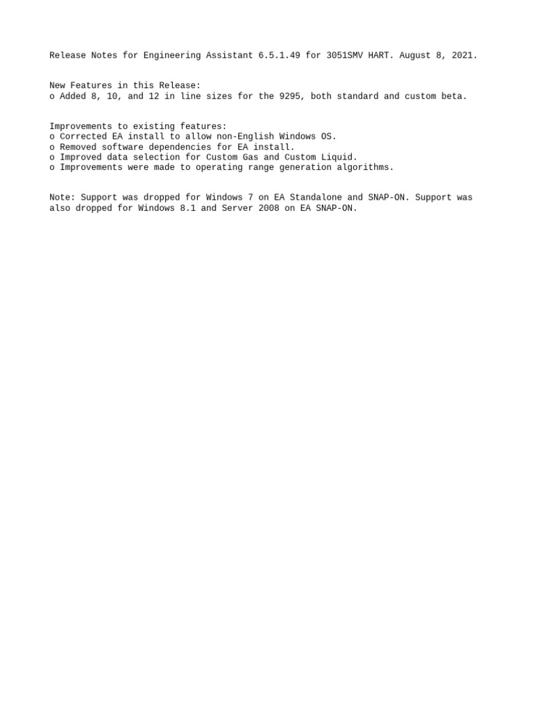 Release Notes | PDF