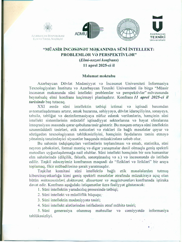 AMIU Konfrans | PDF