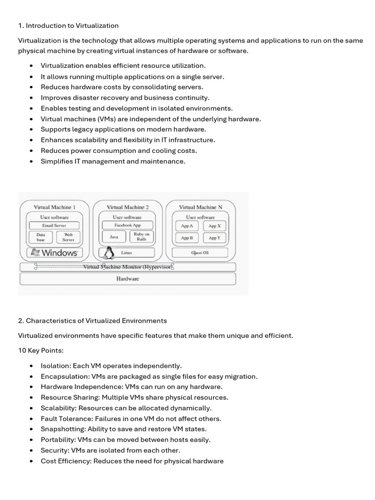 CC Unit 2 | PDF | Virtual Machine | Virtualization