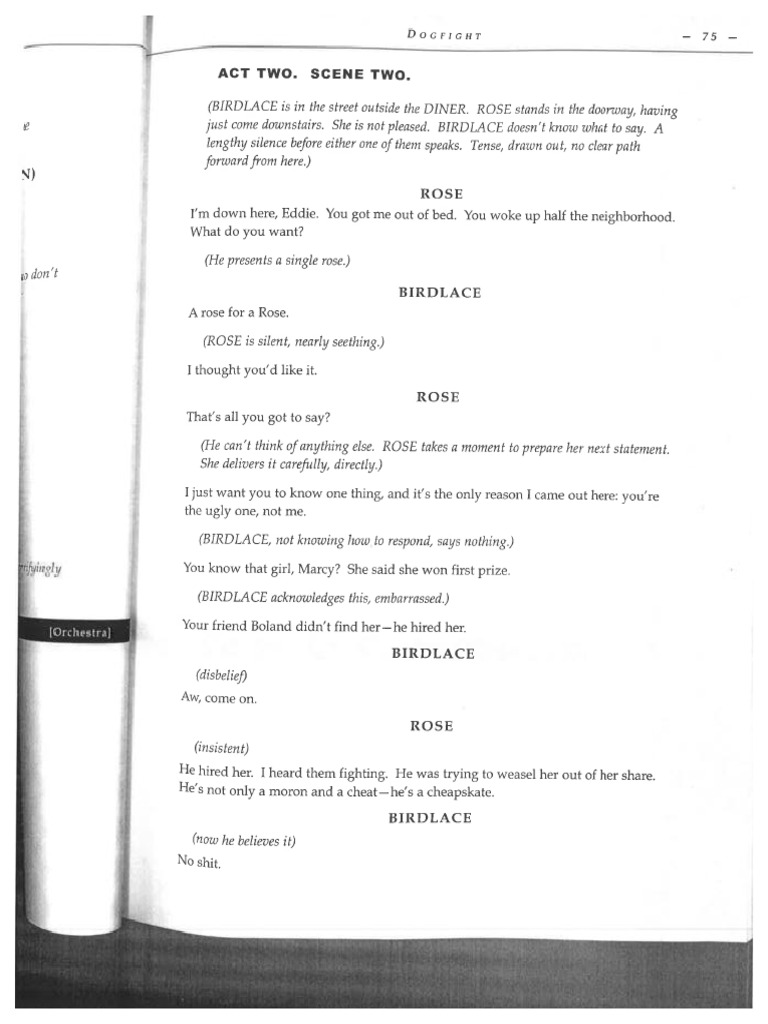 First Date Last Night Scene | PDF