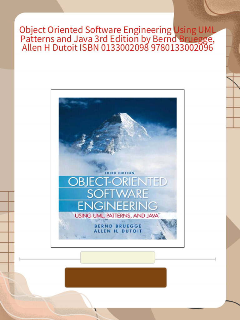 Instant download Object Oriented Software Engineering Using UML ...