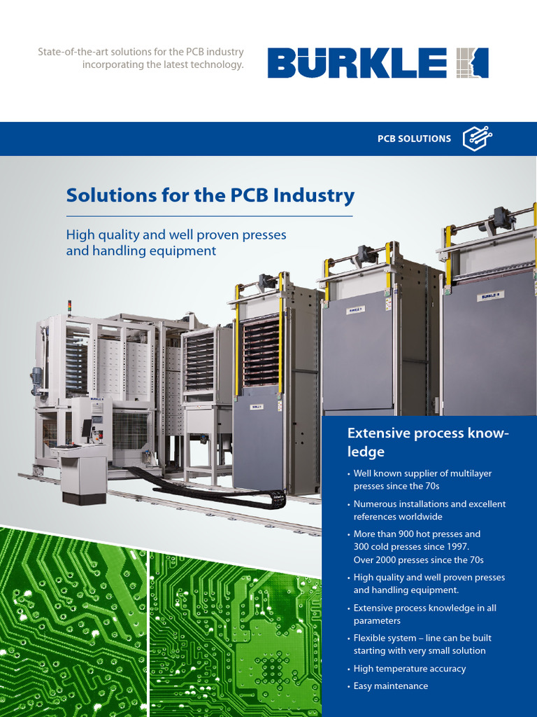 Advanced PCB Press Solutions and Systems | PDF | Printed Circuit Board ...