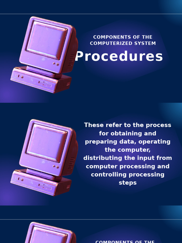 Components of Computerized Systems | PDF | Computer Data Storage ...