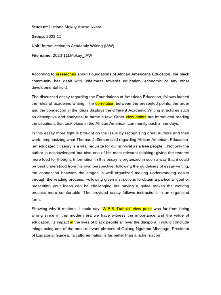 Introduction To Academic Writing | PDF
