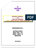 Report on Capital Market